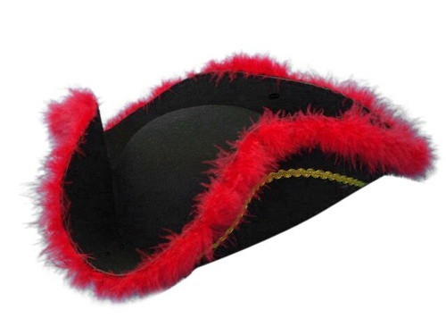 Colonial Tricorn Pirate Hat