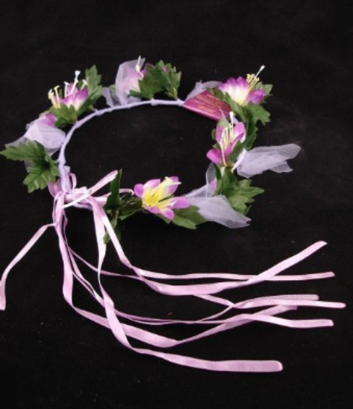 Floral Fairy Headband - Lilac