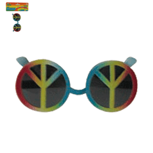 Hippie Peace Sign Glasses