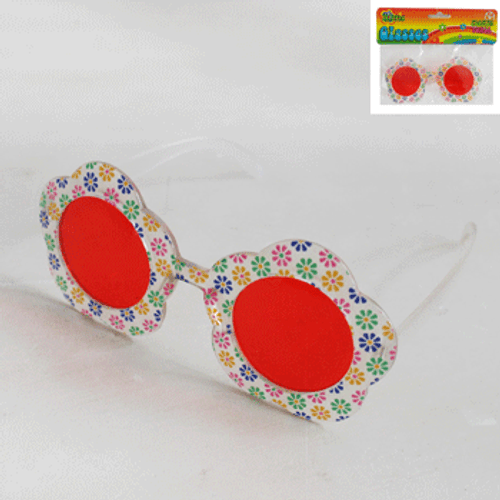 Hippie Flower Power Glasses