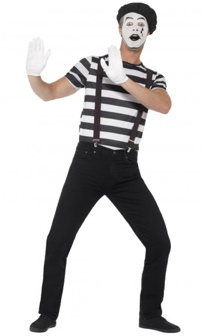 Gentleman Mime Artist Costume - M