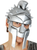Silver Latex Warrior Mask