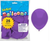 Funsational Purple 12 inch (30cm) Latex Balloons 25 Count