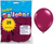 Funsational Crystal Burgundy 12 inch (30cm) Latex Balloons 25 Count