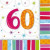 60th Radiant Birthday Luncheon Napkin