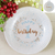 1st Birthday Paper Plates - Foiled Blue