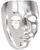 Mask Full Face Silver