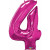 Number 4 Megaloon - Pink