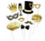 Celebrate in Gold Photo Props