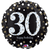 Sparkling Birthday 30 Jumbo Holographic Foil Balloon