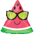 Fun In The Sun Watermelon Junior Shape Foil Balloon