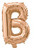 Rose Gold 16inch Letter B Balloon