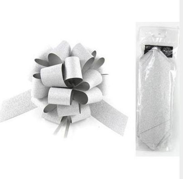 Pull Bow #40 Diamond Silver