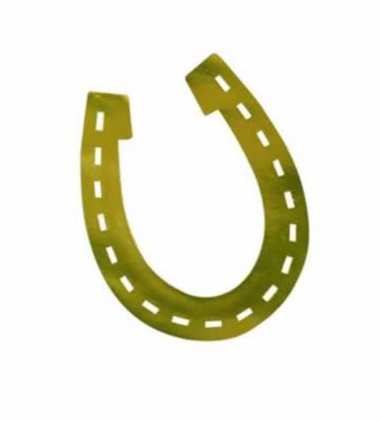 Foil Horseshoe Cutout