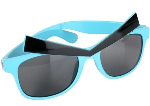 Glasses Angry Eyes Blue