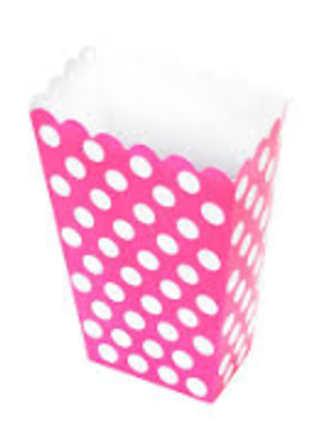 Treat Box - Polka Dots Pink