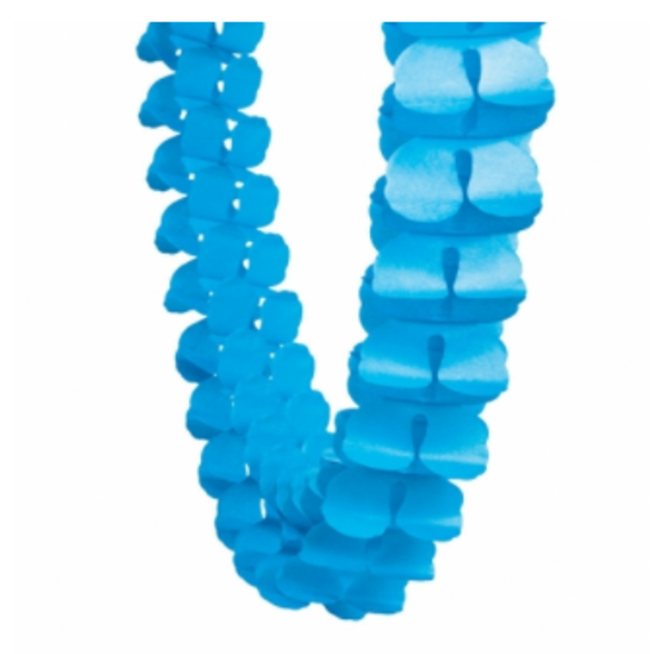 Honeycomb Garland - Electric Blue