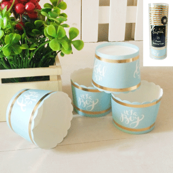 Baby Shower Baking Cups - Blue