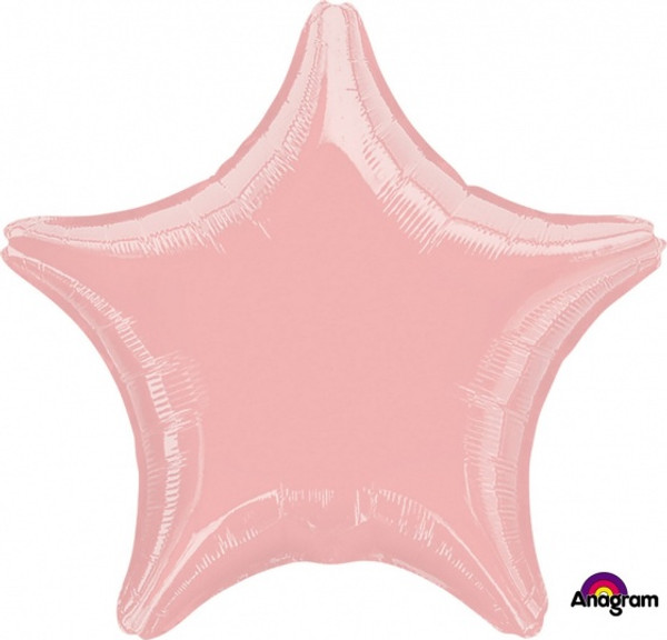 Star Standard Pastel Pink Foil Balloon