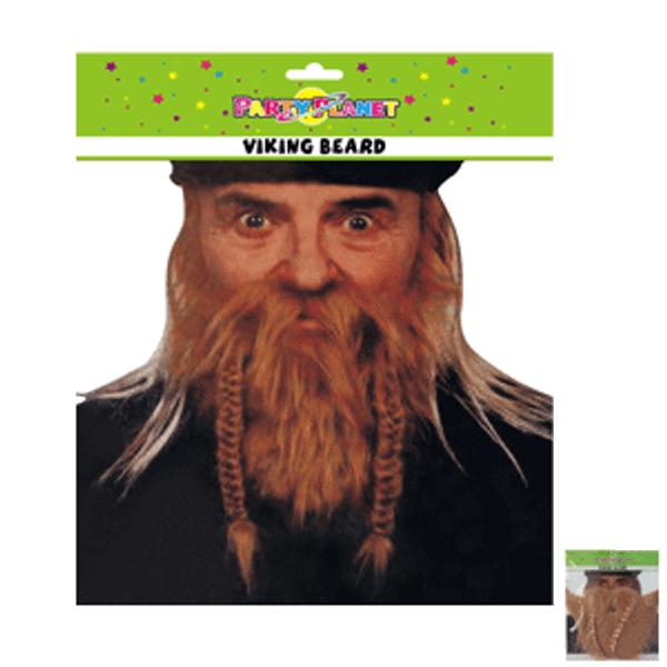 Viking Moustache and Beard - Ginger