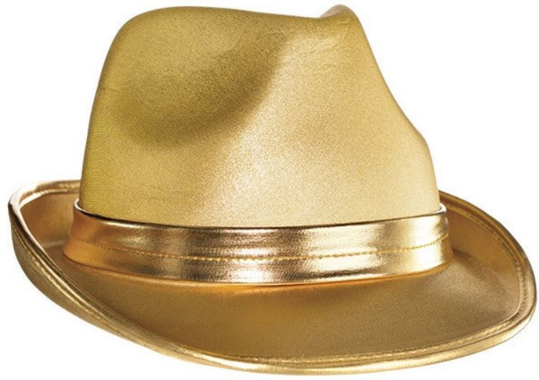 Fedora Hat Gold