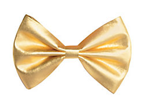 Metallic Gold Bow Tie