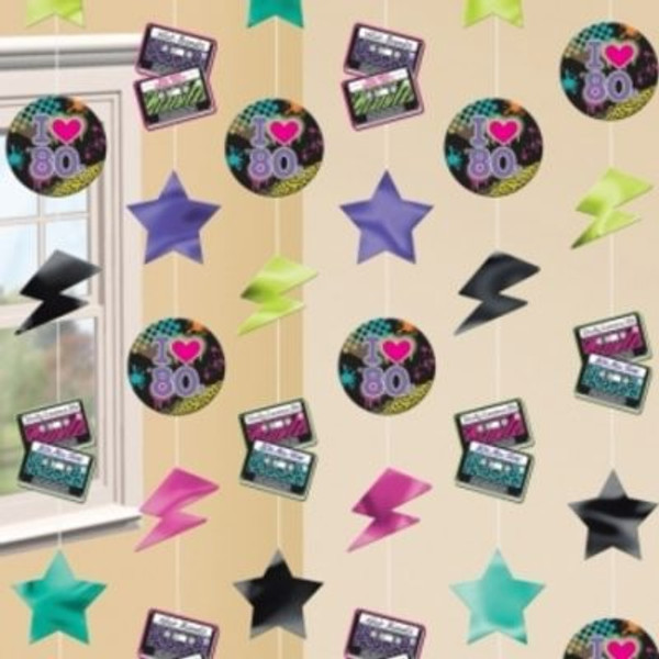 Totally 80’s String Decorations