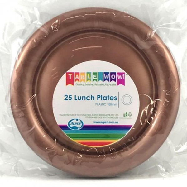 Plates Lunch - Rose Gold
