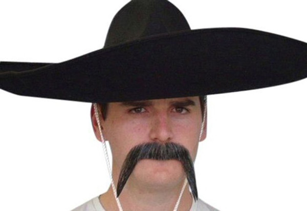 Grey Mexican Moustache