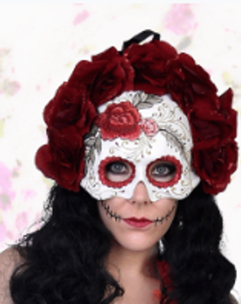 Violeta Day of the Dead Floral Mask