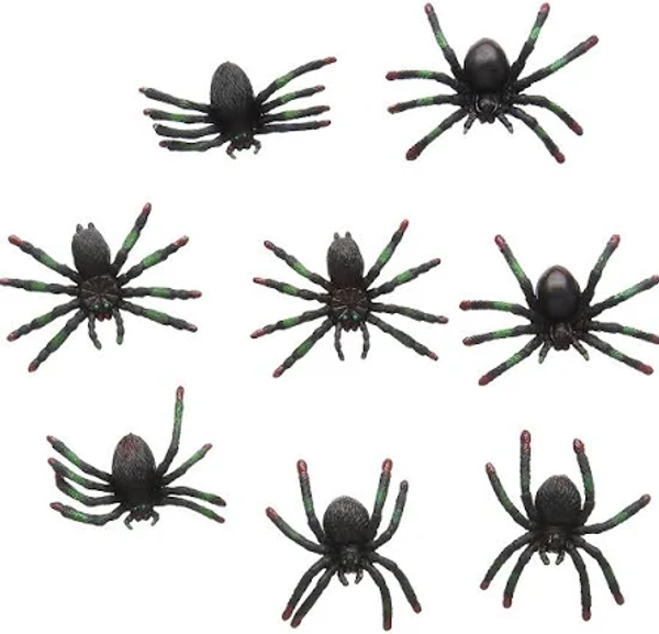Spooky Spiders - Pack of 8