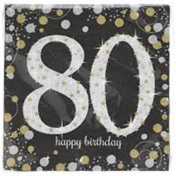 Sparkling Celebration 80 Luncheon Napkins