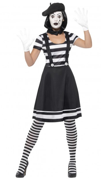 Lady Mime Artist Costume - S