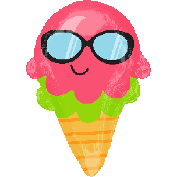 18" Fun In The Sun Ice Cream