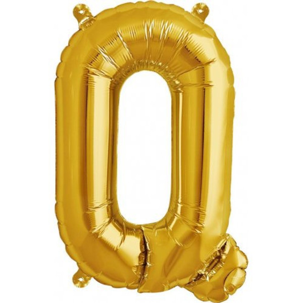 Gold 16inch Letter Q Balloon