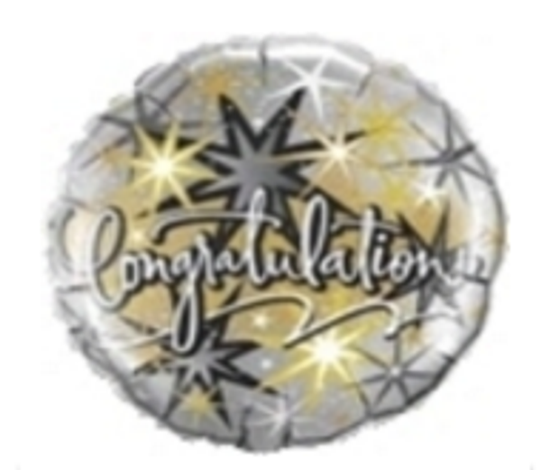 Congratulations Elegant Foil Balloon