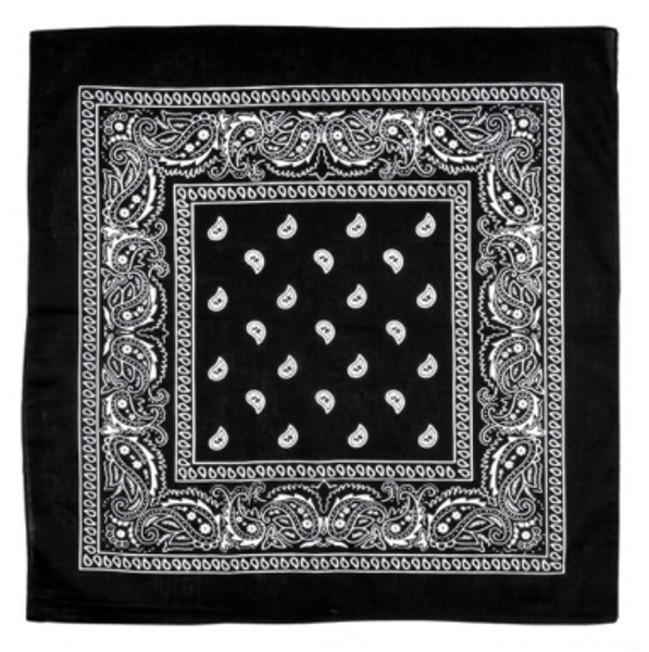 Cowboy Bandana - Black