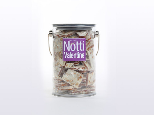 Notti Toffee 1 lb Valentine Pail