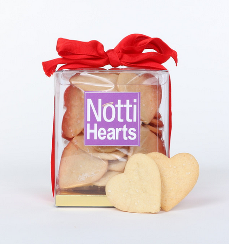 Lg Box Heart Cookies