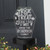 This spooky personalised Trick or Treat solar light is the ideal Halloween decoration!

Perfect for indoor or outdoor use to let the Trick or Treaters know you have sweeties!

The light can be personalised with any message over 3 lines, each containing up to 12 characters per line.
Please note that the text entered will appear in upper case.

'Trick or Treat. Please take a sweet.' is fixed text and cannot be changed.

Sign - Height 19cm / Width 13.5 cm / Depth 0.3 cm
Ground stick and solar panel base - Height 34cm / Width 14 cm / Depth 9 cm

Installation (2 options)
A. Connect the solar lamp base to the ground rod, and push into the ground/pot where you would like it.
B. Drill two holes on the wall, insert the screws and hang up the solar light. (Screws included)

Peel off the protective film from the solar panel. Press and hold the button for 5 seconds on the bottom of the LED light to turn it on (note - cover the solar panel with your hand to test if it is on. Please note the item will not solar charge if it is not turned on.

No batteries or wires required, just ensure the solar panel light is placed in a sunny light environment.

Short press the button to change the colour mode and light mode. The colour and light modes are below.
White, red, green, blue, orange, light blue, purple, flashing, strobe, fading and smooth.

Ideal for Halloween