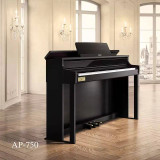 With the quintessential CELVIANO design the AP-750 is a digital piano that pays homage to ‘Traditional Piano’ values. Housed in a thoughtfully designed cabinet, this piano seamlessly integrates modern features with timeless aesthetics. All new AP models are equipped with 2 x USB Ports (Types A &amp; B) and WUBT10 Wireless Adaptor for Casio Music Space integration.