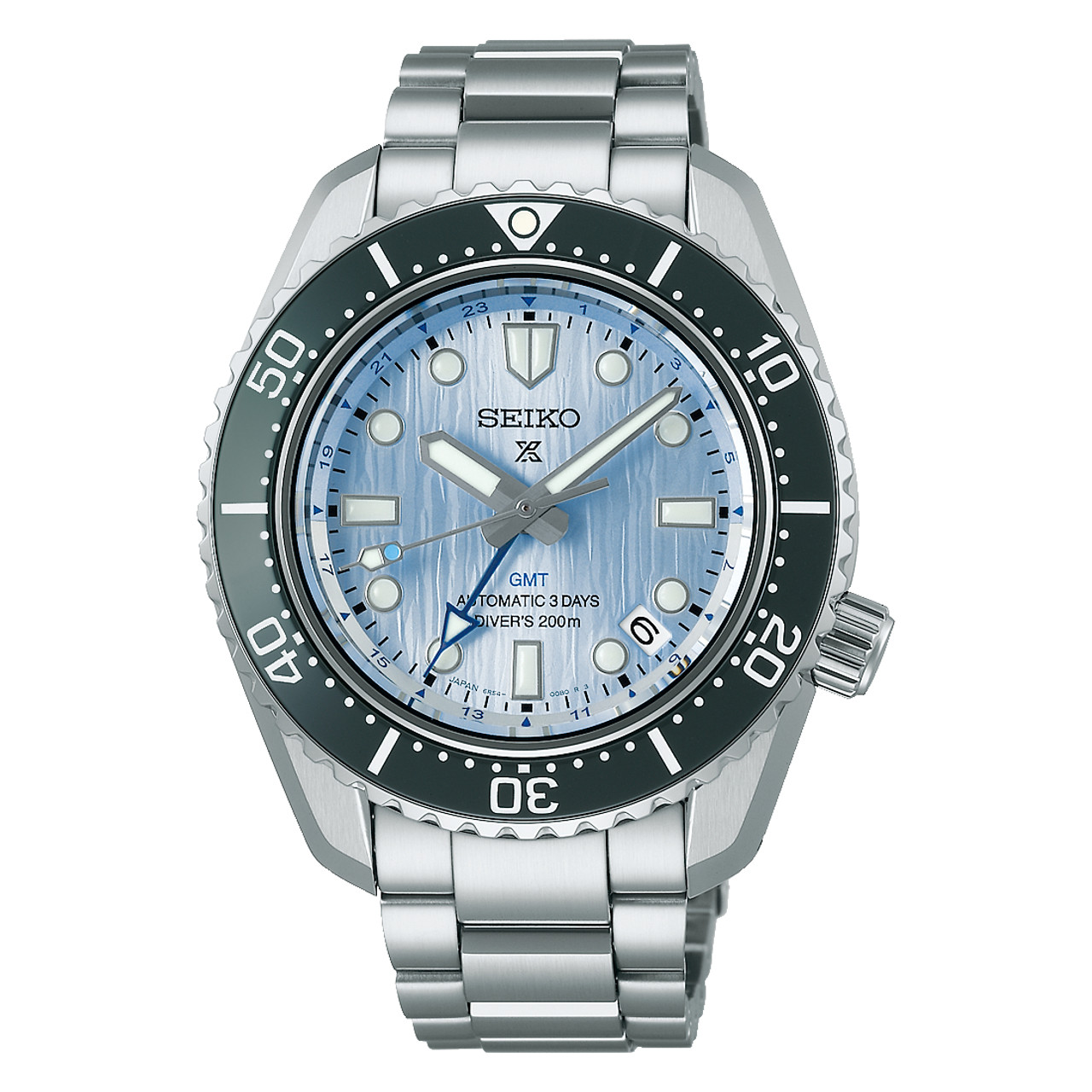 Seiko Prospex "Glacier blue" GMT Limited Edition SPB385J1