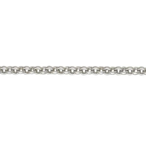 18ct White Gold Heavy Belcher Chain