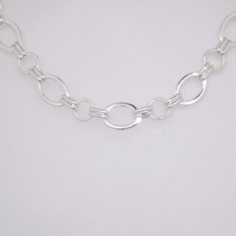 Silver handmade necklace SBRA15NE