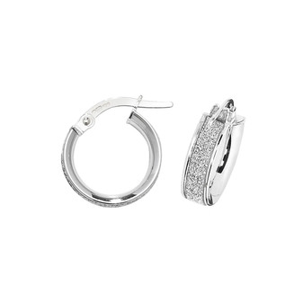 10mm Hoop Earrings ER12556