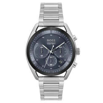 Gents BOSS Top Chronograph Stainless Steel Bracelet Watch