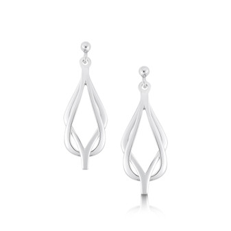 Sheila Fleet Reef Knot earrings