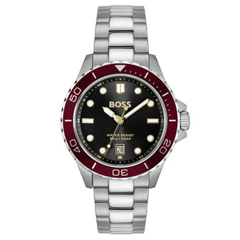 Gents BOSS Troper Sport Bracelet Watch with Green Dial 1514304