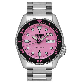 Seiko 5 Sports x Pink Panther Limited Edition SRPM07