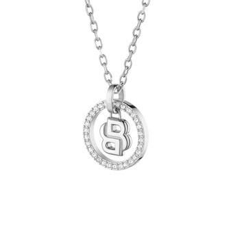 Ladies BOSS Double B Divine Necklace 1580836 close up